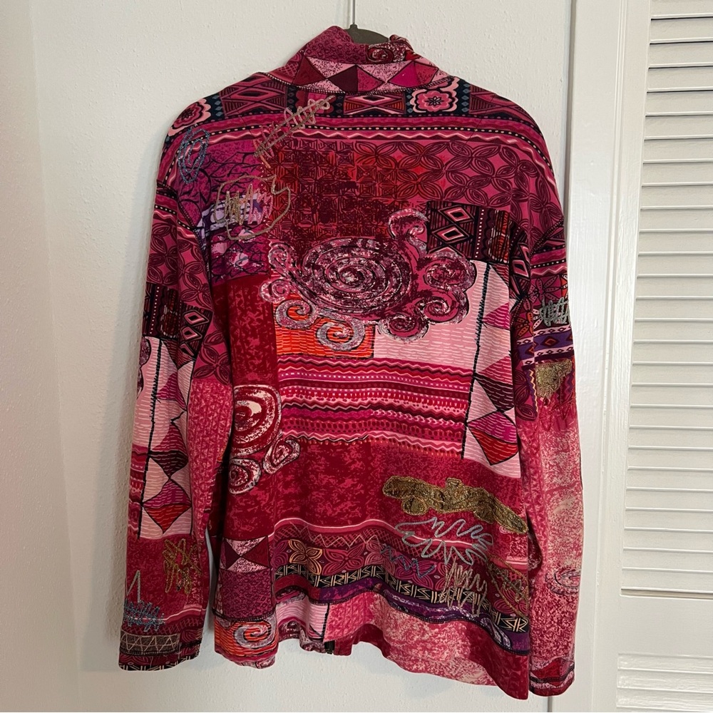 Chico's Patchwork Jacket - image 5